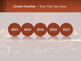 Production Fossil Flowing PowerPoint Template