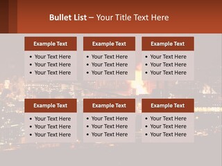 Production Fossil Flowing PowerPoint Template