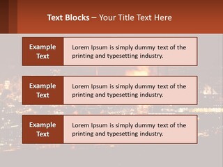 Production Fossil Flowing PowerPoint Template
