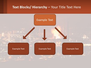 Production Fossil Flowing PowerPoint Template
