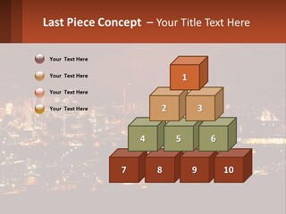 Production Fossil Flowing PowerPoint Template