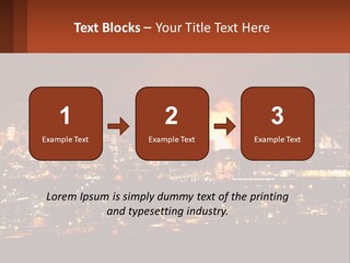 Production Fossil Flowing PowerPoint Template