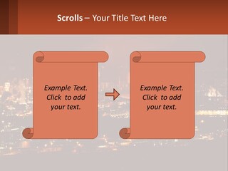 Production Fossil Flowing PowerPoint Template
