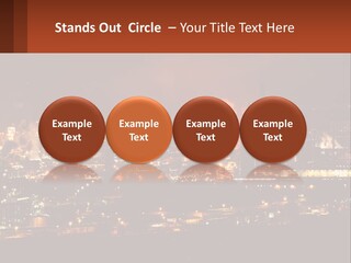 Production Fossil Flowing PowerPoint Template