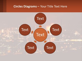 Production Fossil Flowing PowerPoint Template