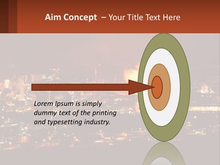 Production Fossil Flowing PowerPoint Template
