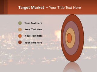 Production Fossil Flowing PowerPoint Template