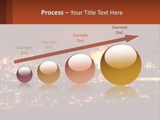 Production Fossil Flowing PowerPoint Template