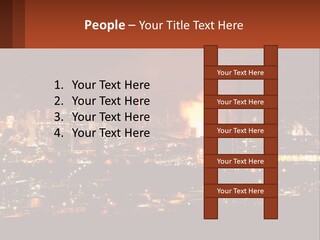 Production Fossil Flowing PowerPoint Template