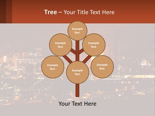 Production Fossil Flowing PowerPoint Template