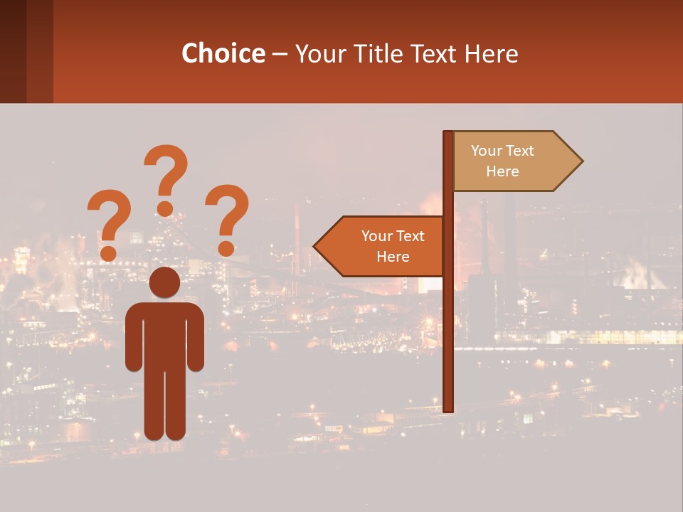 Production Fossil Flowing PowerPoint Template