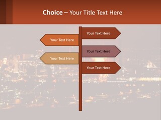 Production Fossil Flowing PowerPoint Template