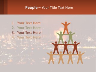 Production Fossil Flowing PowerPoint Template