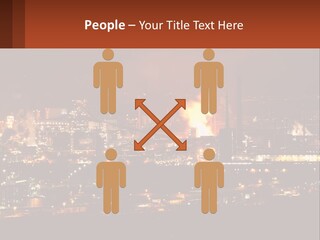 Production Fossil Flowing PowerPoint Template