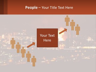 Production Fossil Flowing PowerPoint Template