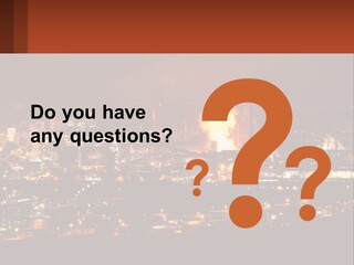 Production Fossil Flowing PowerPoint Template