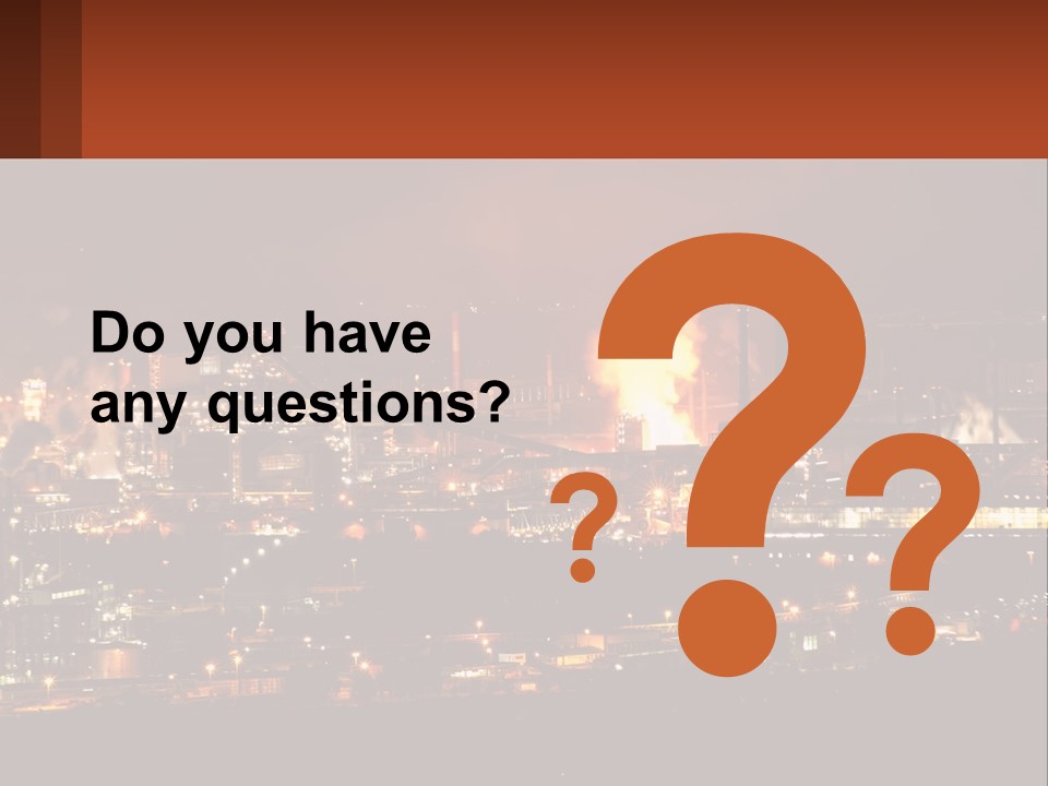 Production Fossil Flowing PowerPoint Template