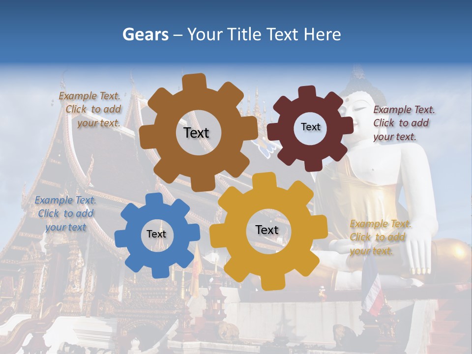 Sky Paint Traditional PowerPoint Template