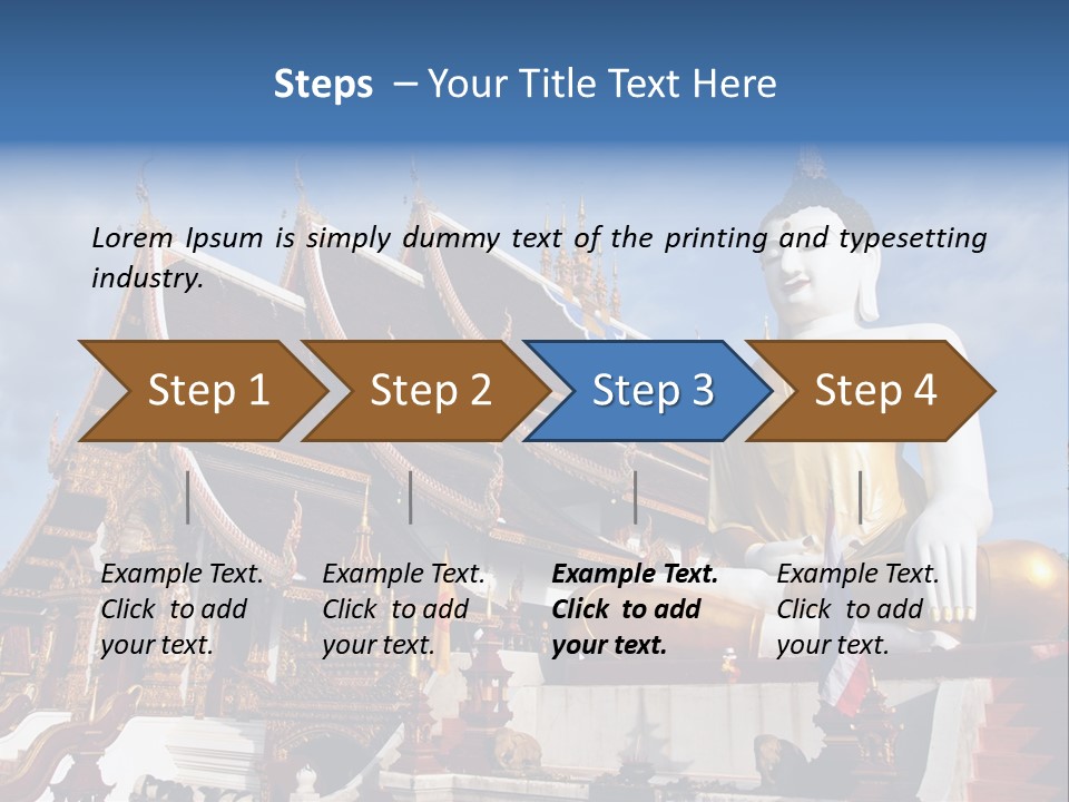 Sky Paint Traditional PowerPoint Template