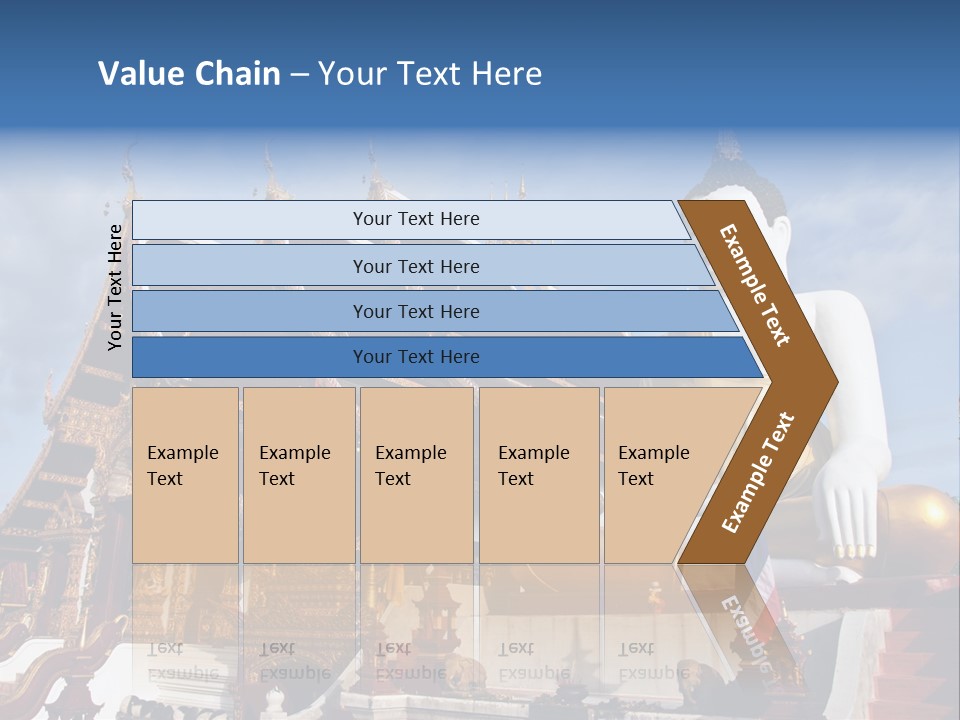 Sky Paint Traditional PowerPoint Template