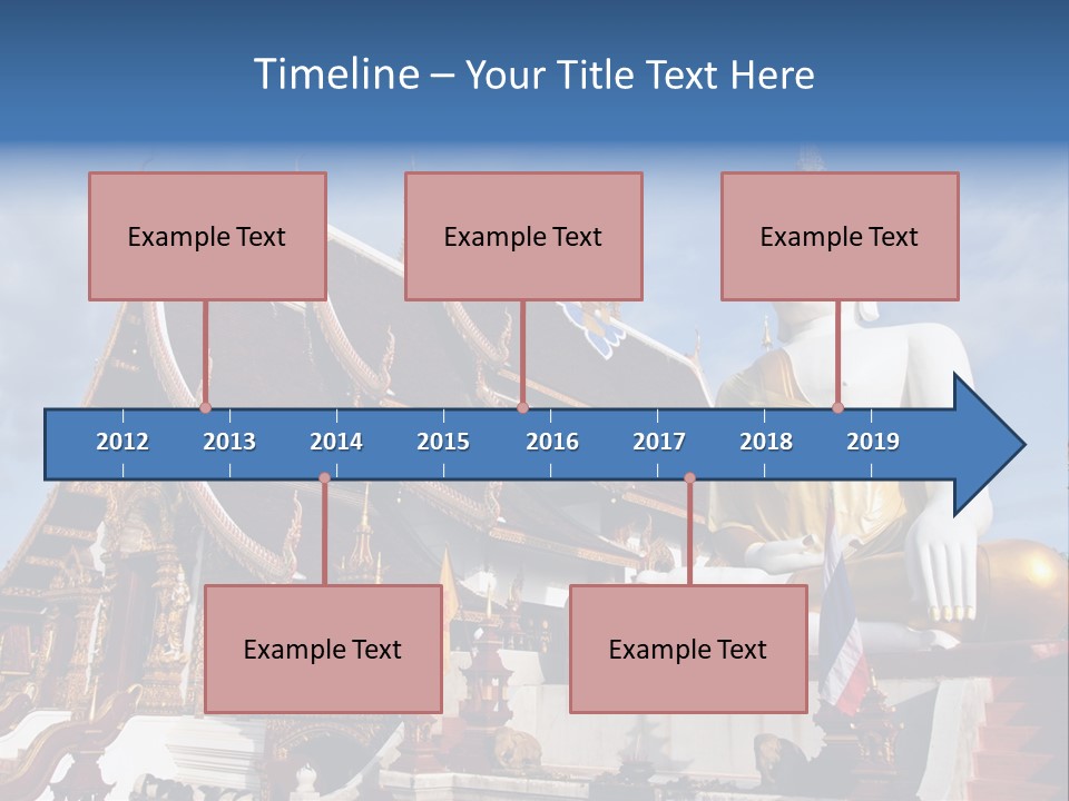 Sky Paint Traditional PowerPoint Template