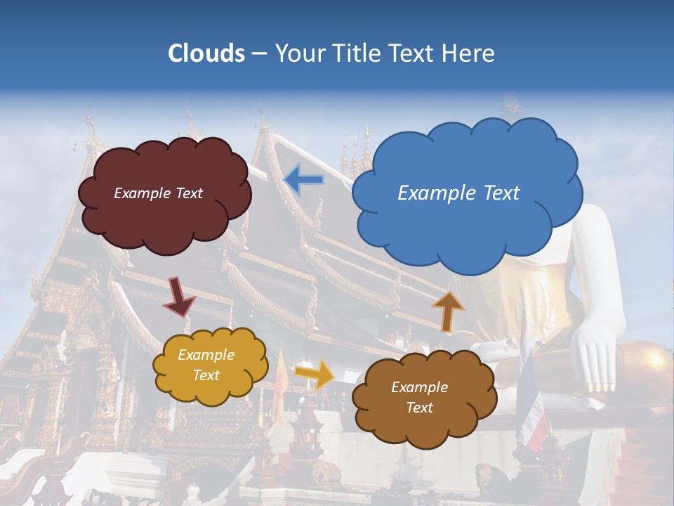 Sky Paint Traditional PowerPoint Template