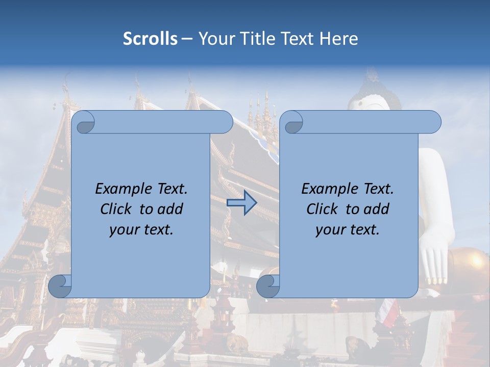 Sky Paint Traditional PowerPoint Template
