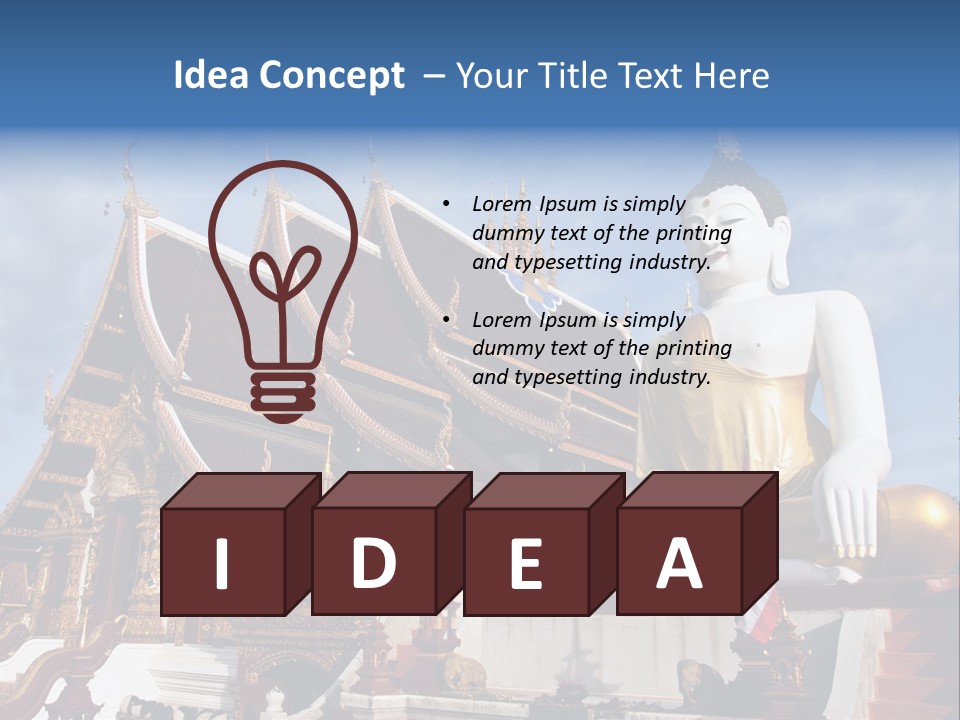 Sky Paint Traditional PowerPoint Template