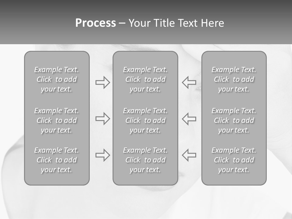 Woman Tears Beauty PowerPoint Template