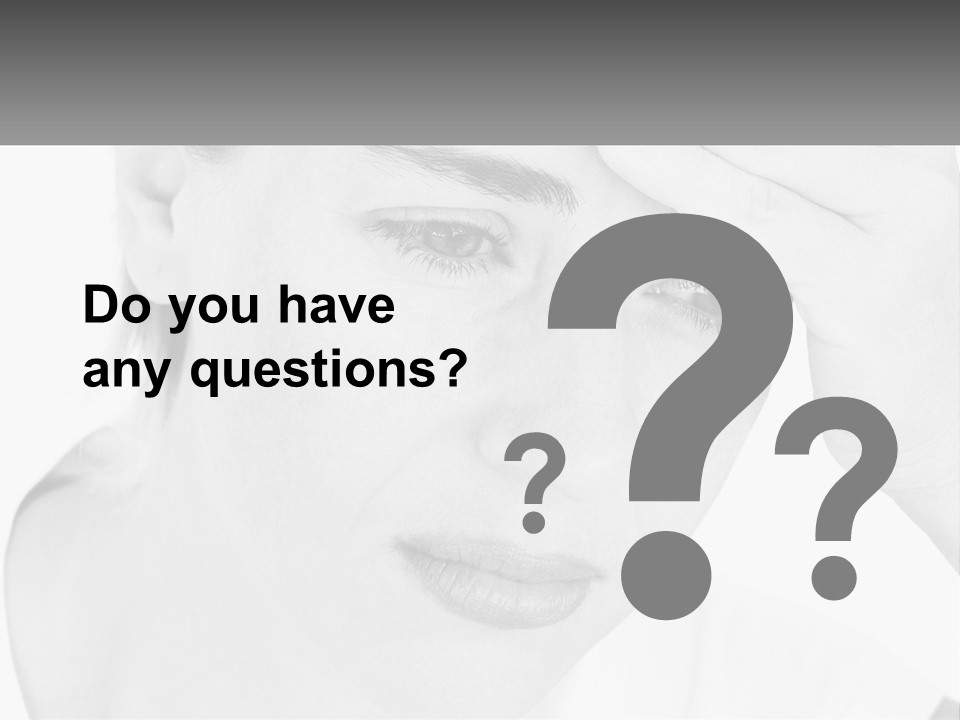 Woman Tears Beauty PowerPoint Template