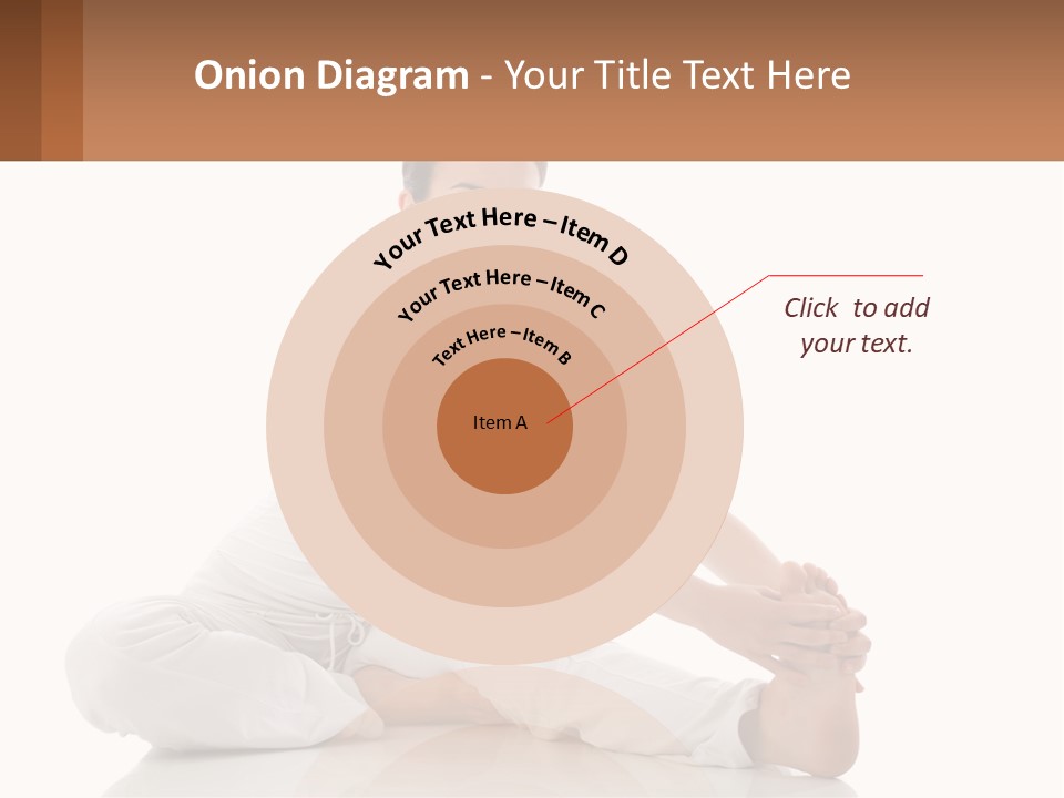 A Woman In A White Dress Is Sitting On The Floor PowerPoint Template