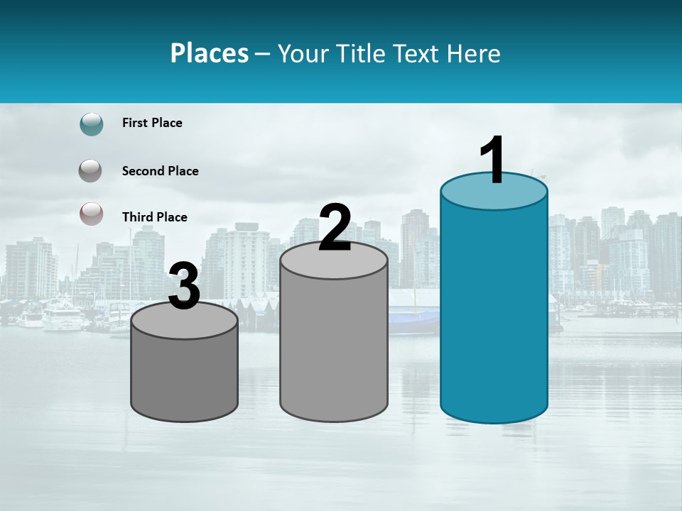 Stanley Park British Columbia Coal Harbor PowerPoint Template