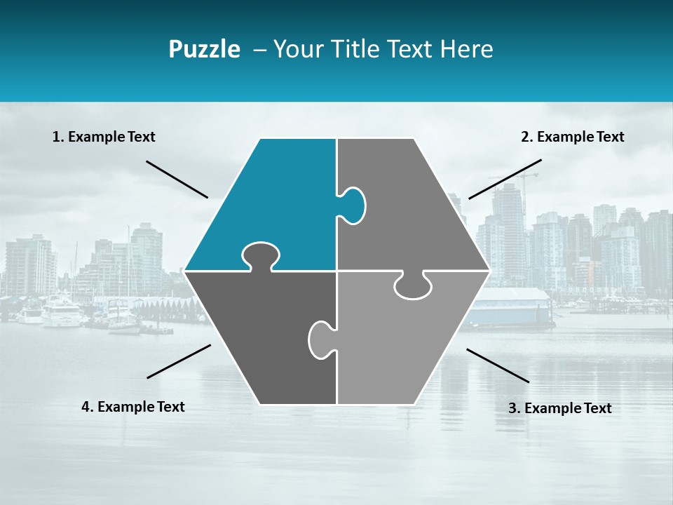 Stanley Park British Columbia Coal Harbor PowerPoint Template