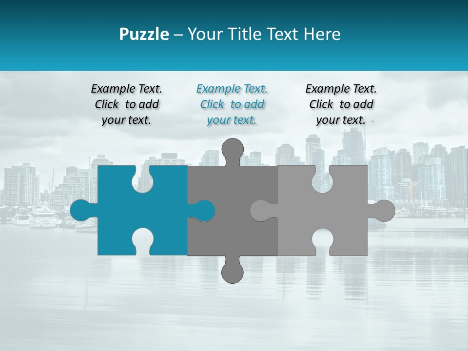 Stanley Park British Columbia Coal Harbor PowerPoint Template