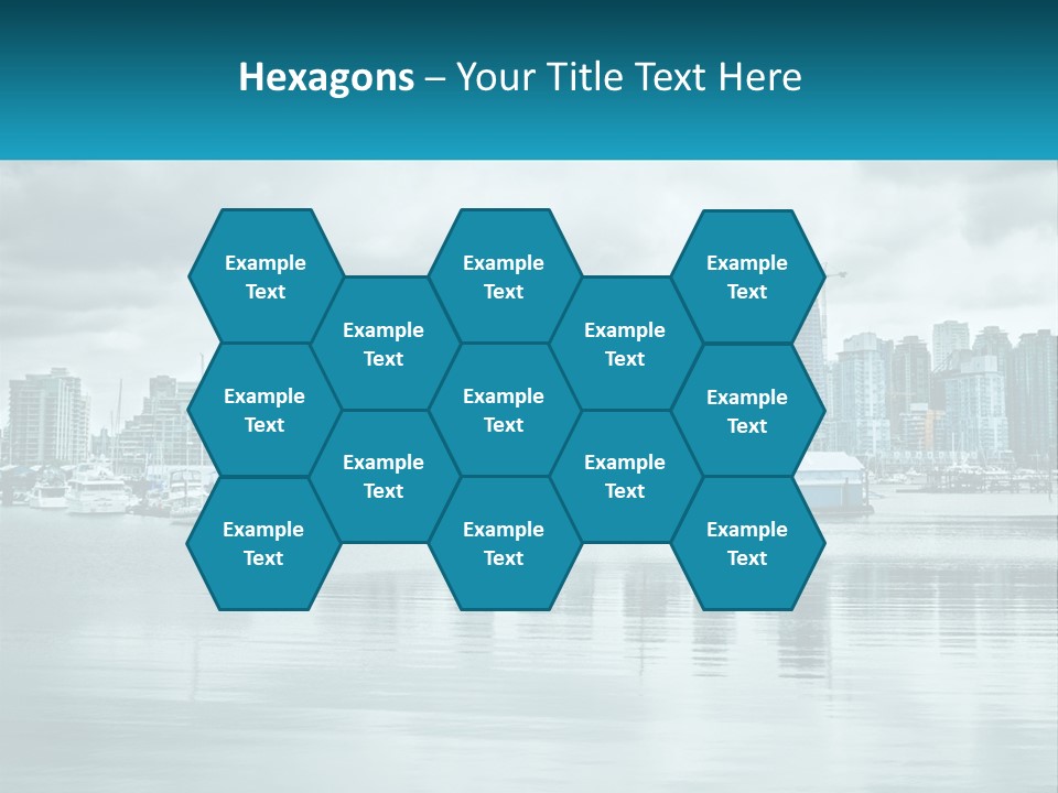 Stanley Park British Columbia Coal Harbor PowerPoint Template