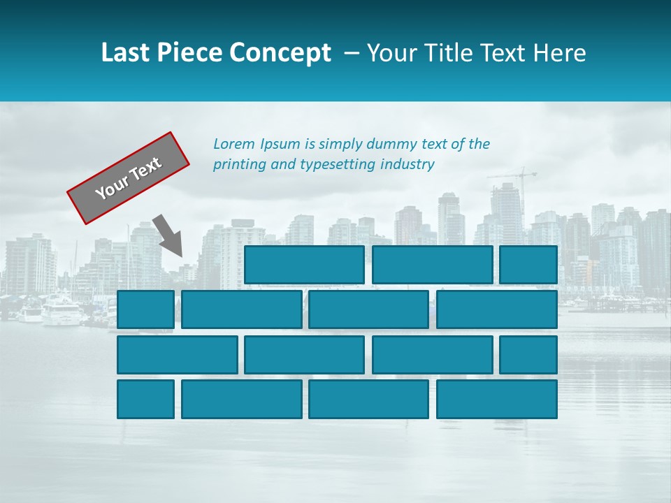 Stanley Park British Columbia Coal Harbor PowerPoint Template