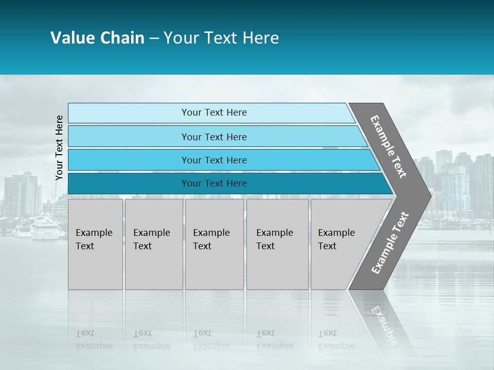 Stanley Park British Columbia Coal Harbor PowerPoint Template