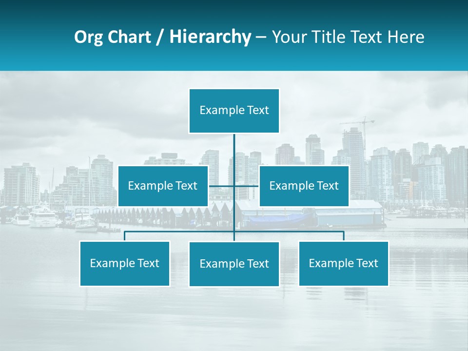 Stanley Park British Columbia Coal Harbor PowerPoint Template
