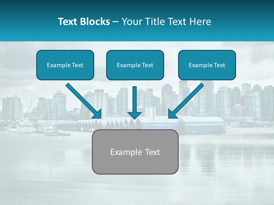 Stanley Park British Columbia Coal Harbor PowerPoint Template