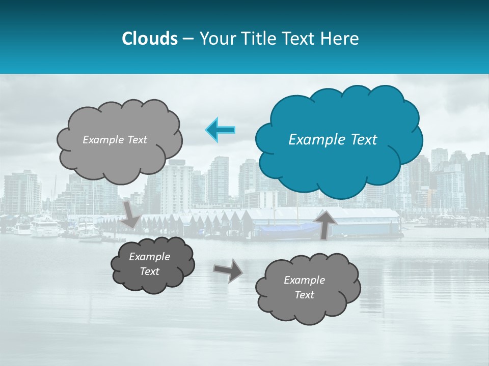 Stanley Park British Columbia Coal Harbor PowerPoint Template