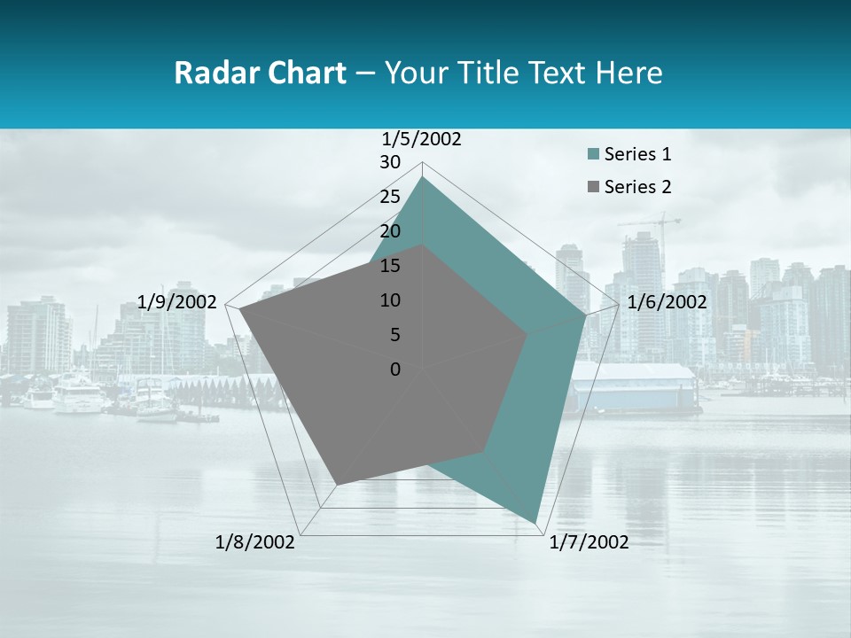 Stanley Park British Columbia Coal Harbor PowerPoint Template