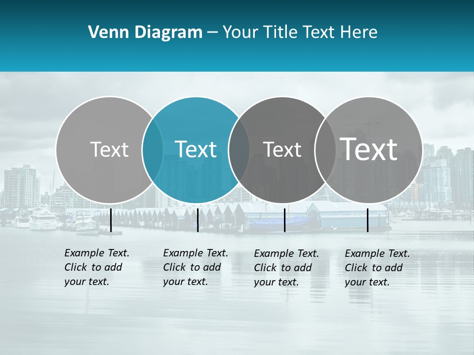 Stanley Park British Columbia Coal Harbor PowerPoint Template