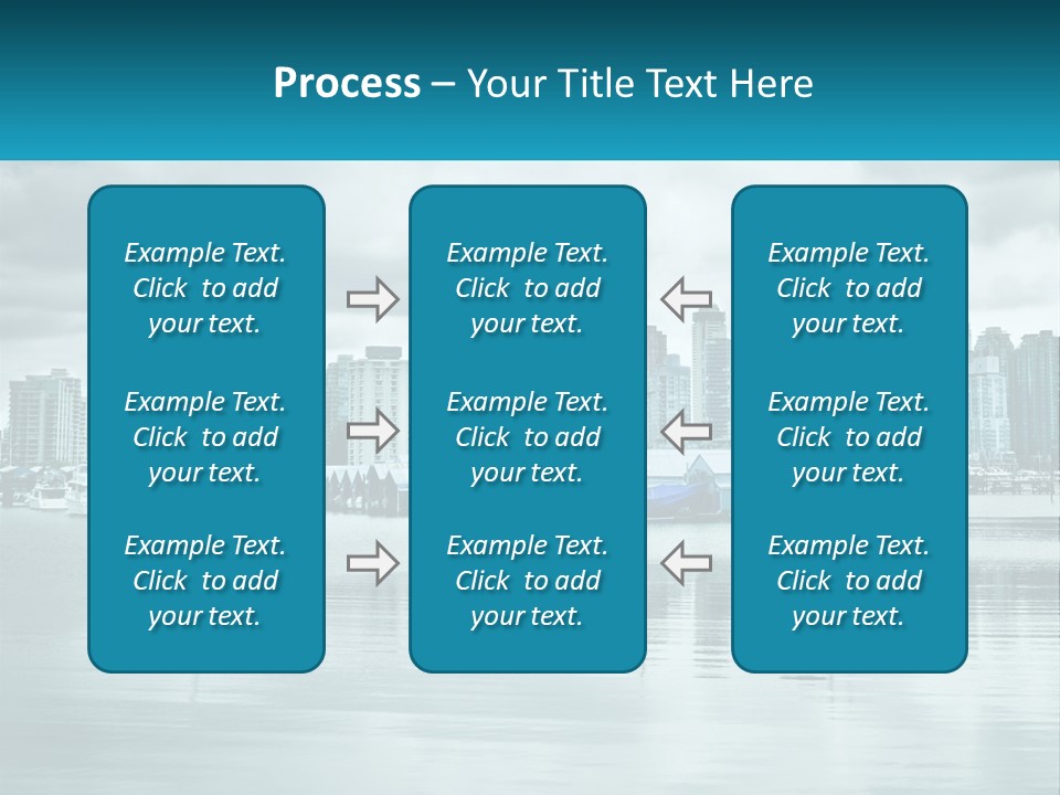 Stanley Park British Columbia Coal Harbor PowerPoint Template