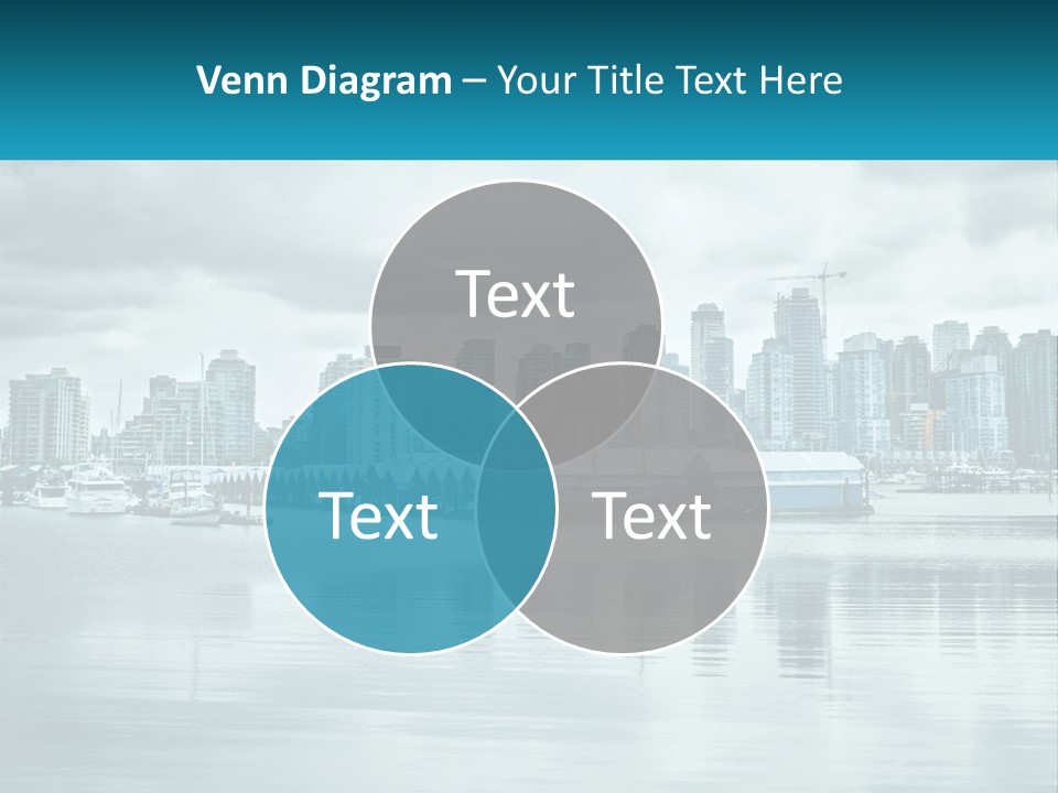 Stanley Park British Columbia Coal Harbor PowerPoint Template