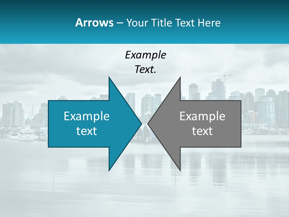 Stanley Park British Columbia Coal Harbor PowerPoint Template