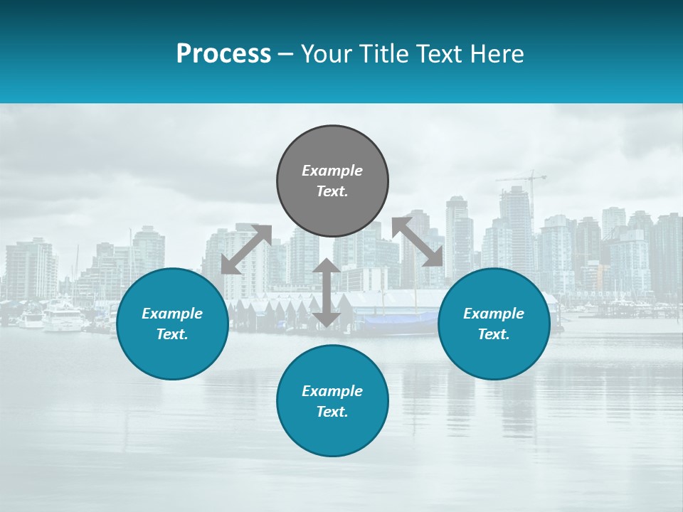 Stanley Park British Columbia Coal Harbor PowerPoint Template