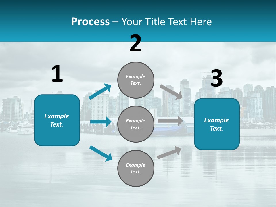 Stanley Park British Columbia Coal Harbor PowerPoint Template