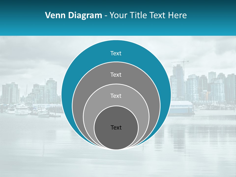 Stanley Park British Columbia Coal Harbor PowerPoint Template
