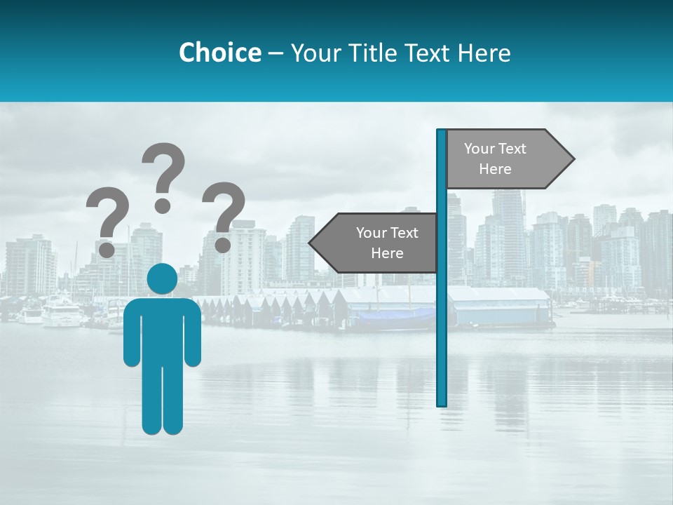 Stanley Park British Columbia Coal Harbor PowerPoint Template