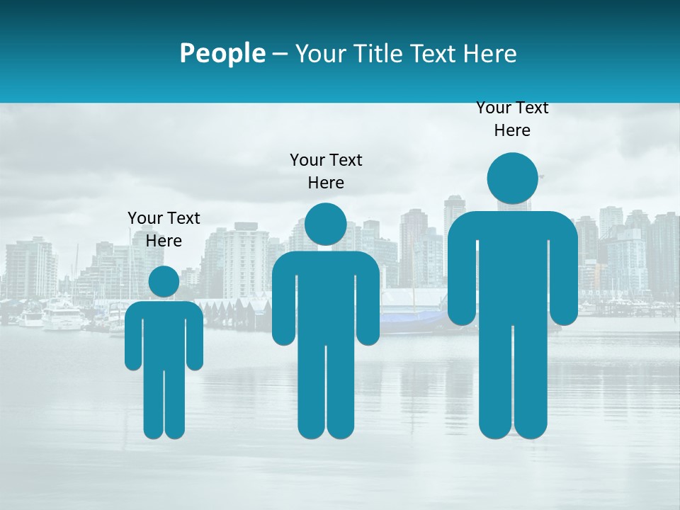 Stanley Park British Columbia Coal Harbor PowerPoint Template